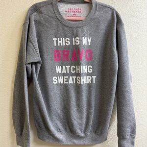 Gray Bravo Watching Sweatshirt